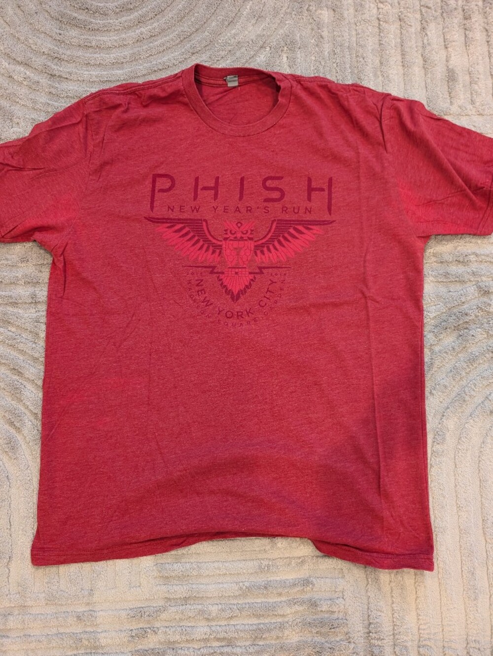 Phish 2015 New Year's Run Madison Square Garden New York City Graphic TShirt MSG